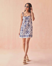 Omika Tillie Mini Dress in Ceci Bluestone