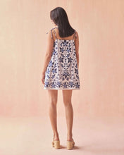 Omika Tillie Mini Dress in Ceci Bluestone