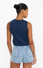 Show Me Your Mumu Milo Tank in Navy Flag Knit