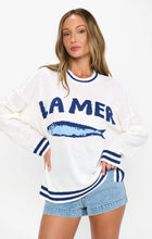 Show Me Your Mumu Settle In Sweater in La Mer Graphic Knit