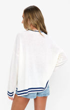 Show Me Your Mumu Settle In Sweater in La Mer Graphic Knit