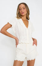 Show Me Your Mumu Lyla Top in White Eyelet Embroidery
