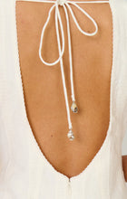 Show Me Your Mumu Ciao Mini Dress in White Eyelet Embroidery