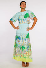 Elizabeth James The Label Anita Skirt in Vacation Print