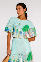 Elizabeth James The Label Paloma Top in Vacation Print