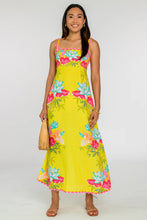Elizabeth James The Label Annalisa Dress in Tropical Bamboo