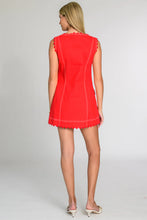 Elizabeth James The Label Rory Dress in Poppy Red