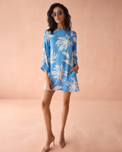 Omika Leonie Mini Dress in Dana Sky
