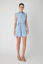 JS71 Kenlie Dress in Blue/White Stripe