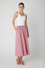 JS71 Gracen Dress in Red/White