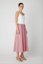 JS71 Gracen Dress in Red/White