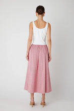JS71 Gracen Dress in Red/White