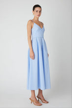 JS71 Neroni Dress in Blue/White Stripe