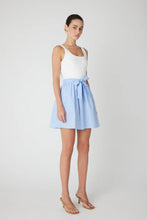 JS71 Solene Dress in Blue/White Stripe