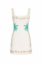 Show Me Your Mumu Steph Mini Dress in Beachfront Embroidery