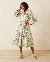 Tommy Bahama Hibiscus Print Midi Dress