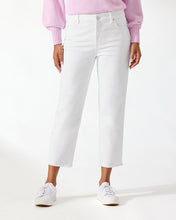 Tommy Bahama High Rise Straight Cropped White Jean