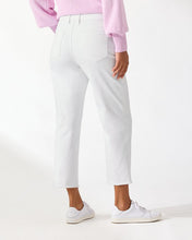 Tommy Bahama High Rise Straight Cropped White Jean