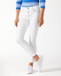 Tommy Bahama High Rise Fitted White Jean