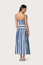 Lusana Oliver Skirt in Harbour Stripe