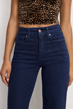 Good American Good Petite Palazzo Jean in Dark Wash