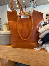 Lauren Reed Carmen Leather Tote in Rustic Tan