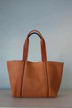 Lauren Reed Paloma Tote in Rustic Tan Nubuck Leather