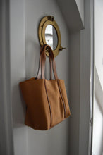 Lauren Reed Paloma Tote in Rustic Tan Nubuck Leather