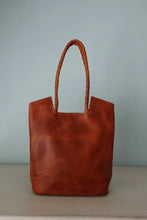 Lauren Reed Carmen Leather Tote in Rustic Tan