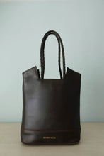 Lauren Reed Carmen Leather Tote in Espresso