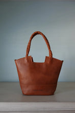 Lauren Reed Mini Carmen Leather Crossbody Bag in Rustic Tan
