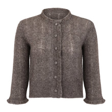 Born A Kennedy Lea 3/4 Sleeve Cardigan in Fawn
