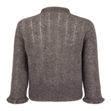 Born A Kennedy Lea 3/4 Sleeve Cardigan in Fawn