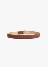 Favorite Daughter The Suede Jordan Belt in Light Brown Gold
