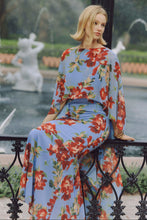 Hutch Avielle Dress in Blue/Red Floral