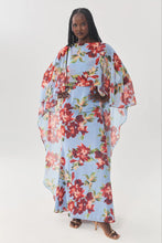 Hutch Avielle Dress in Blue/Red Floral