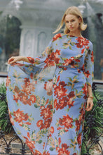 Hutch Avielle Dress in Blue/Red Floral