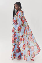 Hutch Avielle Dress in Blue/Red Floral