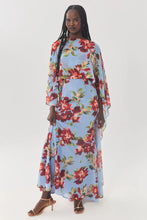 Hutch Avielle Dress in Blue/Red Floral