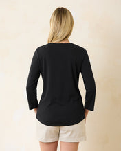 Tommy Bahama 3/4 Sleeve Tee Black