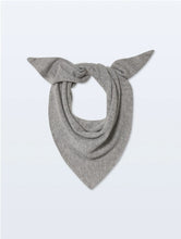White & Warren Neckerchief in Grey Heather