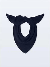 White & Warren Neckerchief in Deep Navy