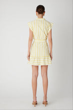 JS71 Lavina Dress in Yellow/White Stripe