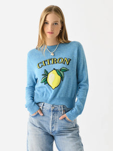 White + Warren Cashmere Citron Crewneck Sweater