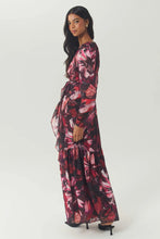 Hutch Ann Dress in Red Floral