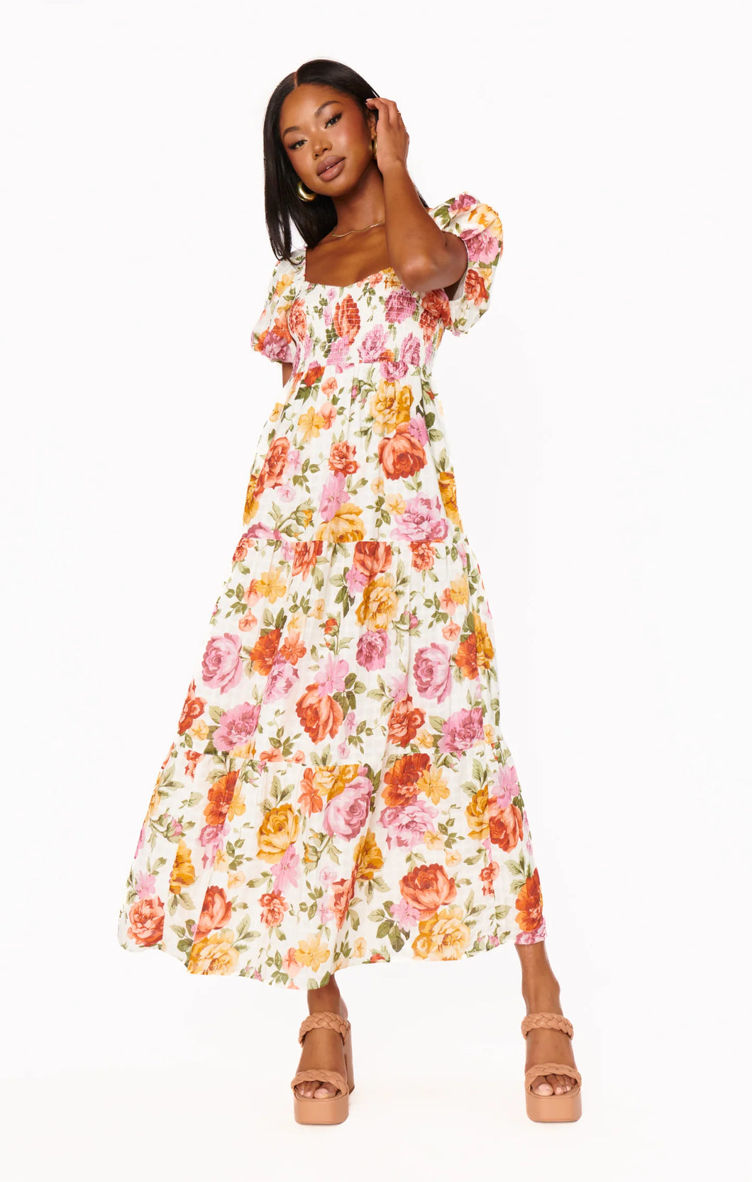 Show Me Your Mumu Floral Maxi Dress