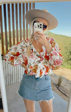 Show Me Your Mumu Floral Blouse