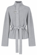 JS71 Carrington Sweater in Heather Grey