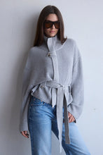 JS71 Carrington Sweater in Heather Grey