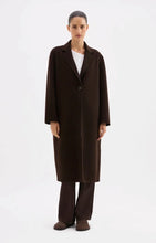 Nude Lucy Riley Wool Coat in Espresso